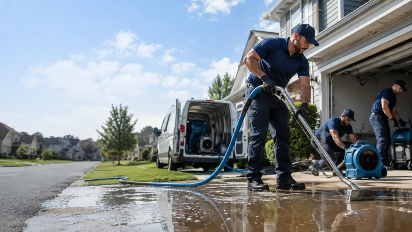 Flooded Basement Cleanup in Fountain, MI